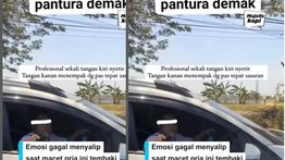 Ngeri! Aksi Koboy Pengendara Mobilio Bikin Resah