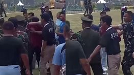 Copet Nekat Beraksi di HUT TNI ke-79 di Monas, Begini Nasibnya