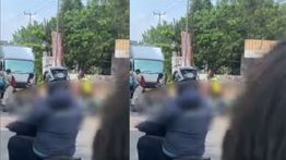 Ngeri! Truk Hantam Pengendara Motor Sampai Meregang Nyawa, Korbannya Anak SMA