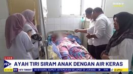 Sadis! Remaja 13 Tahun di Aceh Disiram Air Keras oleh Ayah Tiri Saat Tidur