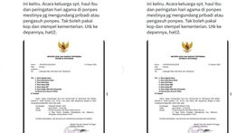 Mahfud MD Kritik Mendes Yandri Susanto Pakai Kop Surat Kementerian untuk Acara Keluarga