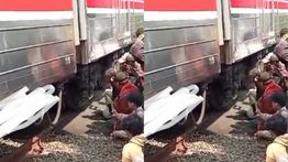 Calon Penumpang Dihantam Kereta di Mangga Dua Jadi Tontonan Warga