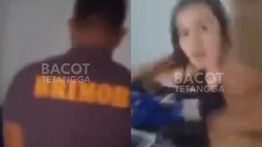 Viral Pria Pakai Kaos Brimob Digerebek Istri saat Berduaan dengan Wanita saat Jam Dinas