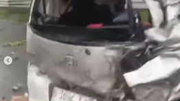 Tak Bisa Dipakai Lagi, VIDEO: Kondisi Honda Freed Pasca Kecelakaan Mengerikan Tol Cipularang