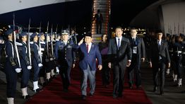 Tiba di Peru, Prabowo Disambut dengan Upacara Kehormatan