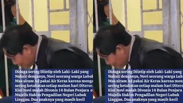 Tangisan Novi di Penjara Terpisah dari Anak Usai Siram Pria yang Mengintipnya dengan Air Keras