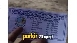 Pengunjung Keluhkan Tarif Masuk Pantai Anyer, Netizen: Buat Parkir Apa Nodong?