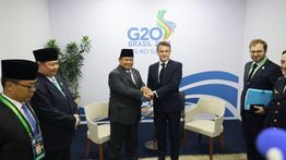 Prabowo Adakan Pertemuan Bilateral dengan Presiden Emmanuel Macron di KTT G20