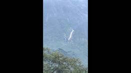 Fenomena Air Terjun di Gunung Merapi Viral di Media Sosial