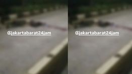 Pria Meregang Nyawa Terkapar di Jalur Busway Depan Kampus Trisakti