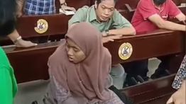 Wanita Berhijab Masuk Gereja St Stefanus Surabaya, Bertingkah Aneh dan Kedapatan Bawa Pisau