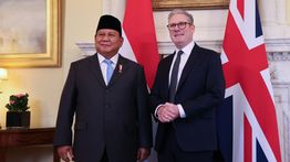 Bertemu PM Inggris, Prabowo Kembali Suarakan Gencatan Senjata di Gaza