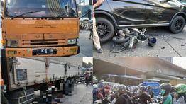 Nahas! Truk Tronton Hantam 8 Kendaraan di Slipi, 1 Korban Tewas Mengenaskan