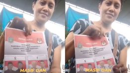 Viral Seorang Wanita Coblos Banyak Surat Suara Bergambar Bobby-Surya di Pilkada Sumut