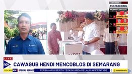 Special Report: Pasangan Andika-Hendi Nyoblos di TPS 03 Lempongsari Semarang, Tapi Beda Waktu