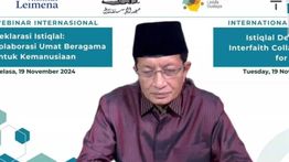 Menag Ungkap Prabowo Memintanya Tetap Jadi Imam Besar Masjid Istiqlal