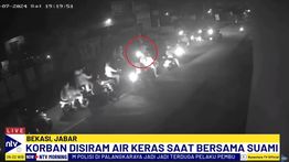 Cinta Bertepuk Sebelah Tangan, Wanita di Bekasi Jadi Korban Penyiraman Air Keras