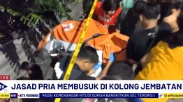 Mayat Pria Membusuk Ditemukan Warga Bekasi di Kolong Jembatan