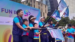 Nusantara TV Fun Run di CFD Berlangsung Meriah