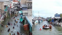 Banjir Rob Kembali Merendam Muara Angke Hari Ini