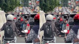 VIDEO: Kemacetan Parah di Depok Siang Hari Ini