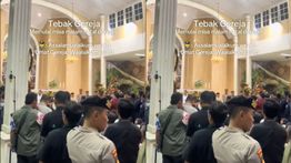 VIDEO: Misa Natal Gereja di Serang Dibuka dengan Assalamualaikum, Jemaat Kompak Jawab Salam