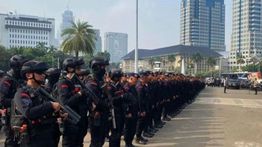 611 Personel Gabungan Dikerahkan untuk Mengamankan Aksi Tolak PPN 12 Persen di Patung Kuda