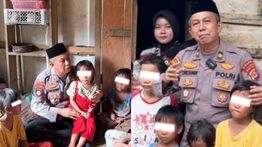 Sosok Kompol Jajang Mulyaman, Bantu 4 Anak yang Ditinggal Ibu di Banten