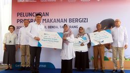 Garuda Indonesia Group Dukung Program Makan Bergizi untuk Pelajar dan Masyarakat di Tangerang