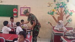 18.000 Paket Makan Bergizi Gratis Dibagikan di Sekolah Depok