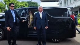 Prabowo Terima Kunjungan Menteri Pertahanan Jepang Nakatani Gen di Istana Merdeka