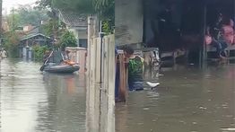 VIDEO: Banjir Hantam Beberapa Lokasi di Serang dan Cilegon