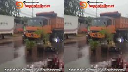 Pengendara Motor Tewas Dihantam Truk di Bogor Pagi Ini