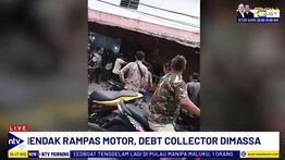 Penagihan Paksa Berujung Ricuh, Motor Debt Collector Jadi Sasaran Amukan Massa