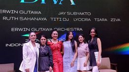 Lyodra, Tiara, Ziva Kolaborasi Bareng Tiga Diva di Konser SUPER DIVA