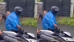 Momen Maling Tertangkap Warga, Kabur Lalu Kembali Lagi Buat Ambil Motor