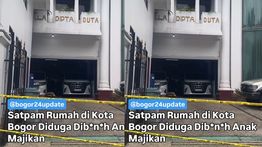 Motif Pembunuhan Satpam oleh Majikan di Bogor Terungkap, Sempat Ada Cekcok