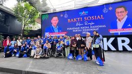 AHY Minta Panitia Perayaan Natal Demokrat Juga dari Non-Nasrani