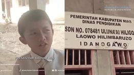 Imbas Viral Aduan Siswa SD di Nias, Setkab Mau Bangun Jembatan hingga Rumah Singgah Guru