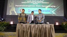 Nusantara TV Resmi Tandatangani MoU dengan PELTI, Siap Siarkan Olimpiade Tenis!