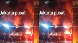 Kebakaran Mengerikan Melanda Perumahan di Kemayoran