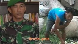 Kisah Anggota TNI Nyambi Jadi Tukang Sampah Demi Cukupi Kebutuhan