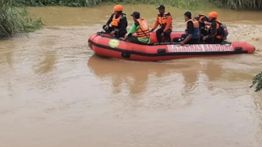 Jaenudin Tenggelam di Sungai Ciberes, Jasadnya Belum Ditemukan