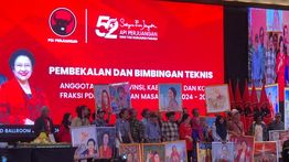 Megawati Beri Pengarahan Bimtek ke 3.000 Anggota Legislatif Secara Tertutup