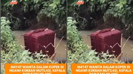 VIDEO: Fakta Mengerikan Koper Berisi Jasad Wanita Bikin Geger Warga Ngawi