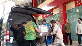 Jenazah Zukhi Korban Kebakaran Glodok Plaza Dibawa Keluarga ke Pekanbaru