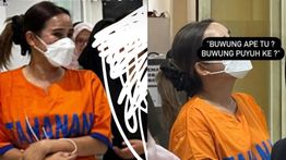 Isa Zega Resmi Ditahan Polda Jatim, Ini Penampakan Pakai Baju Orange 