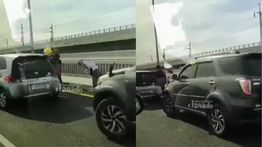 Kecelakaan Beruntun Terjadi di Tol Layang MBZ Arah Cikampek KM 18