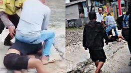 Detik-detik Bripka Agus Baku Tembak Lumpuhkan Begal Bersenjata di Lampung