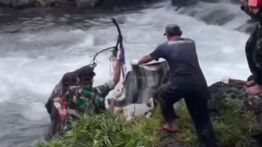 Geger! Ada Mayat Nyangkut di Aliran Sungai Kajar Pemalang